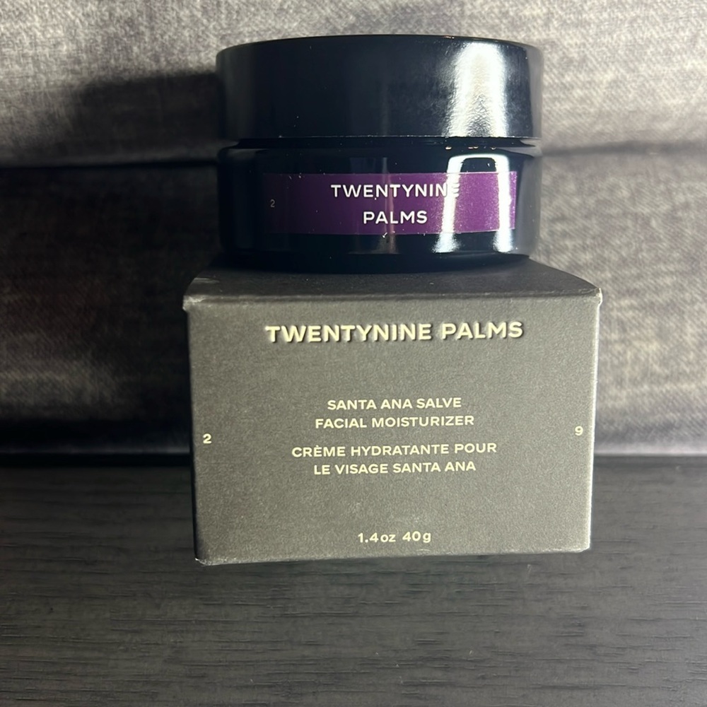 NIB TwentyNine Palms Santa Ana Salve Facial Moisturizer